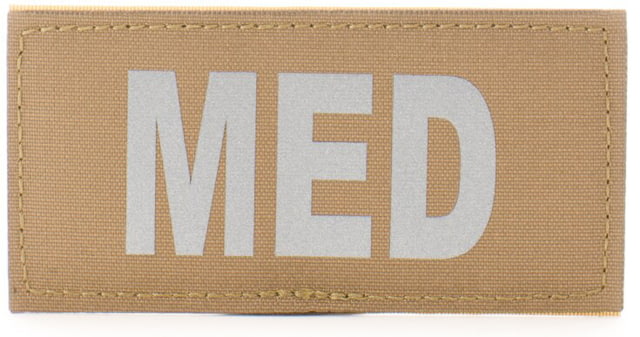 Eleven 10 2x4 Med Id Patch Silver Reflective - Eleven 10