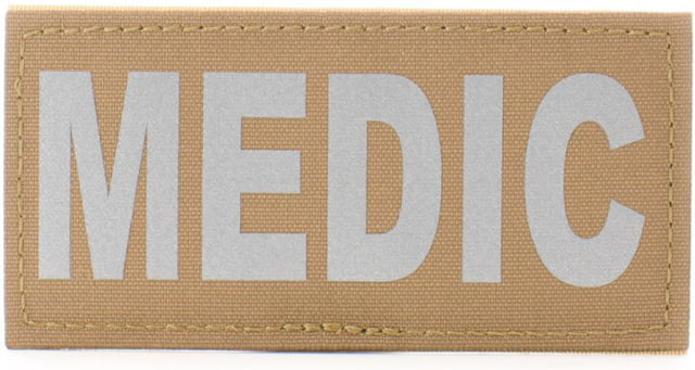 Eleven 10 2x4 Med Id Patch Silver Reflective - Eleven 10