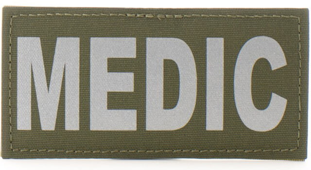 Eleven 10 2x4 Med Id Patch Silver Reflective - Eleven 10