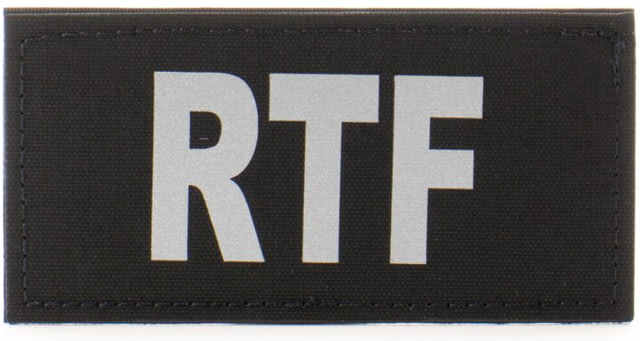 Eleven 10 2x4 Med Id Patch Silver Reflective - Eleven 10