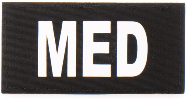 Eleven 10 2x4 Med Id Patch Black/white - Eleven 10