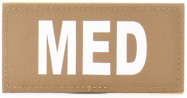Eleven 10 2x4 Med Id Patch White - Eleven 10