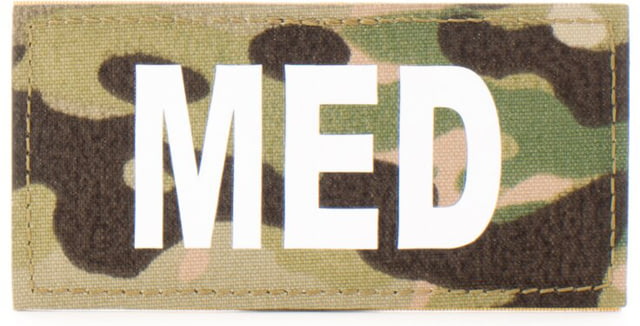 Eleven 10 2x4 Med Id Patch White - Eleven 10