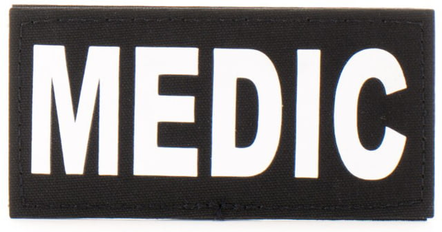 Eleven 10 2x4 Med Id Patch Black/white - Eleven 10
