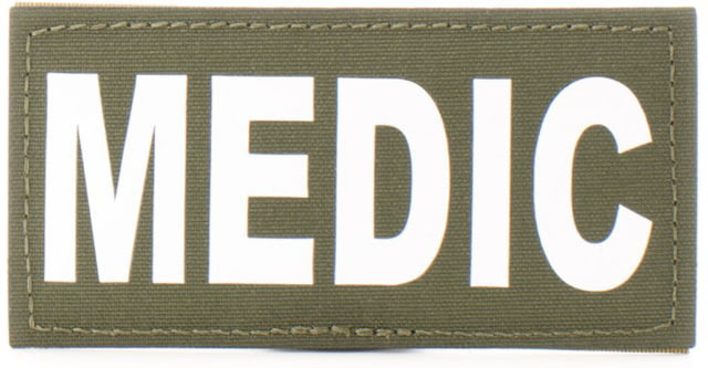 Eleven 10 2x4 Med Id Patch White - Eleven 10