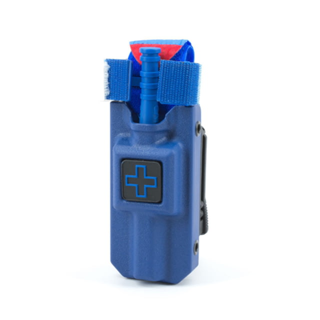 Eleven 10 C-A-T Gen 7 RIGID Tourniquet Case MOLLE Attachment Plain Blue - Eleven 10