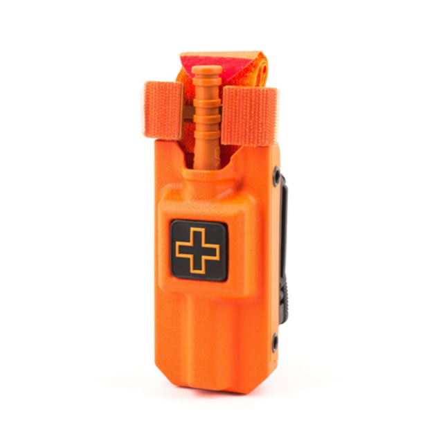 Eleven 10 C-A-T Gen 7 RIGID Tourniquet Case MOLLE Attachment Plain Rescue Orange - Eleven 10