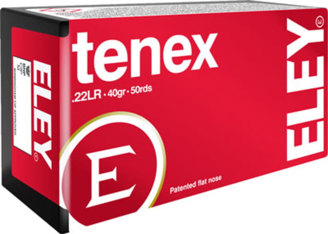 y Ammunition Eley Tenex .22lr 40gr. Eps 50-pack Ammo