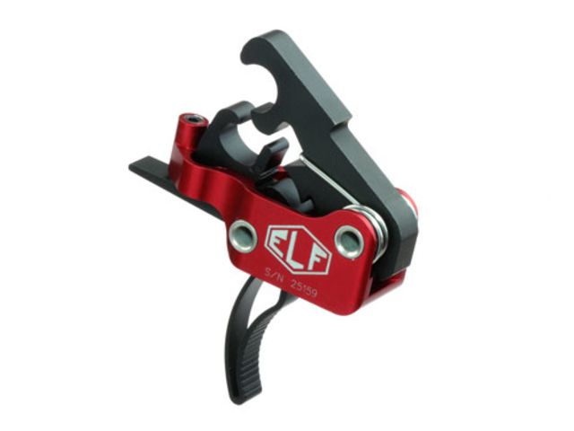 EDEMO Elftmann Tactical ELF AR-9 Trigger Curved Adj 2.75-4lbs Pull Weight Mil-spec Standard AR9-C EDEMO2 - Elftmann Tactical