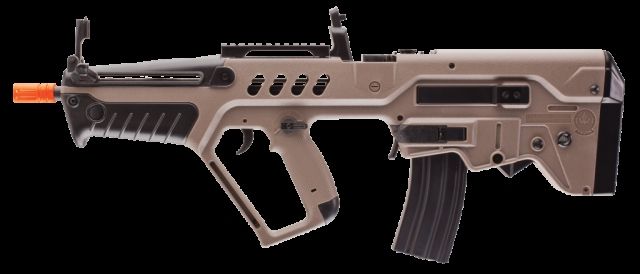 Elite Force Tavor 21 Competition Series Airsoft Rifle6mm300rd CapacityDark Earth Brown