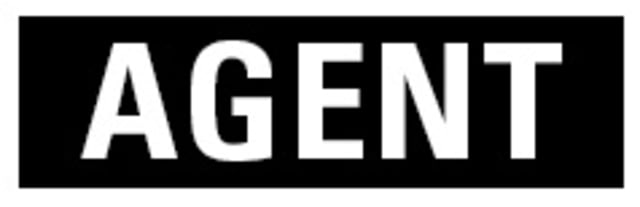 Elite Survival Systems Velcro ID Patch "AGENT" Size 2x4.5in Black - Elite Survival Systems