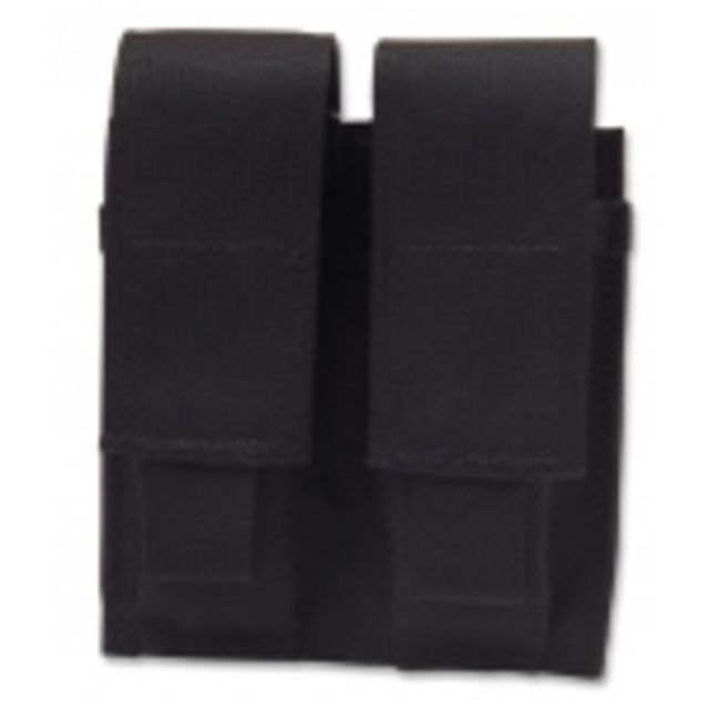 Elite Survival Systems MOLLE Double Pistol Magazine Pouch Black - Elite Survival Systems