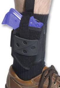 Elite Survival Systems Elite Survival Systems Ankle Holster w/Calf Strap Ambidextrous Size 1 Ultra Compact .22-.32 Autos Black - $40.76 at Optics Planet