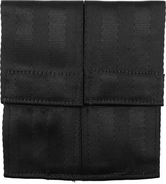Elite Survival Systems Double Web Mag Pouch w/Flap for Single Column .380 Magazines Black - Elite Survival Systems