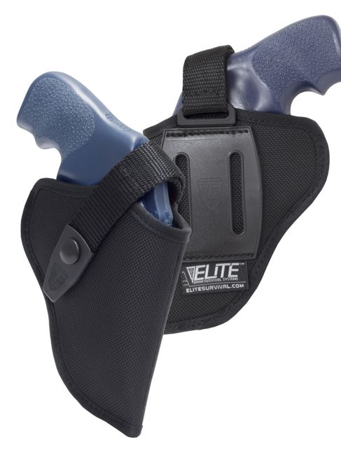 Elite Survival Systems Dura-Tek Hip Holster Size 8 Fits Compact Autos Glock 19 Sig P250 and Springfield XD Compact Right Hand Black - Elite Survival Systems
