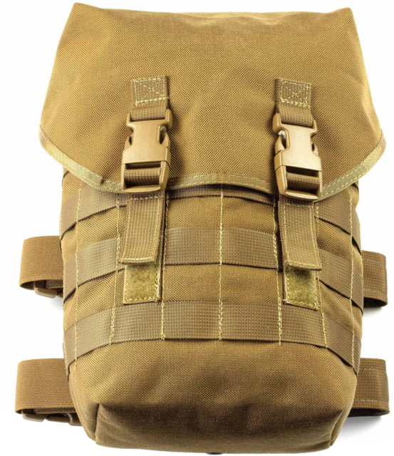 Elite Survival Systems Can-Ready Gas Mask Pouch Thigh Carry Coyote Tan - Elite Survival Systems