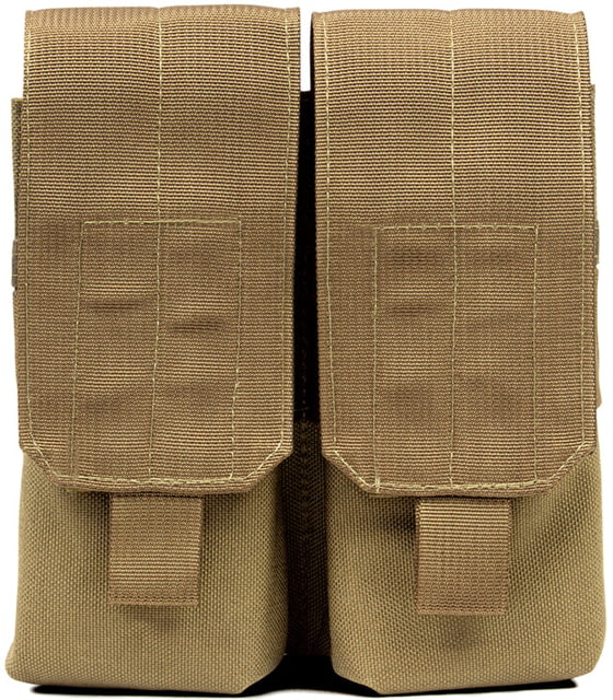 Elite Survival Systems MOLLE Double A/R Mag Pouch Coyote Tan - Elite Survival Systems