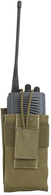 Elite Survival Systems MOLLE Radio Pouch Coyote Tan - Elite Survival Systems