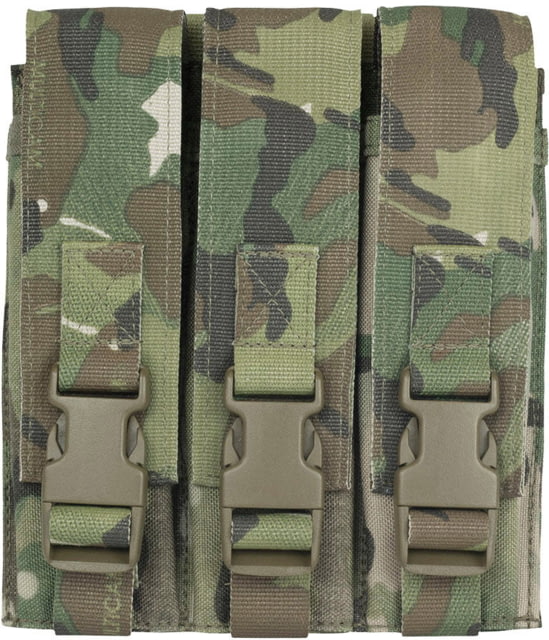 Elite Survival Systems MOLLE Triple 9mm Mag Pouch MultiCam - Elite Survival Systems