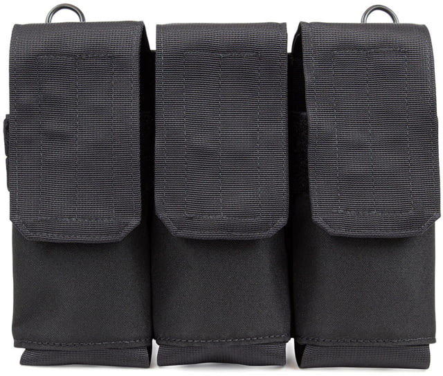 Elite Survival Systems Velcro Attach Triple 5.56/.223 Magazine Pouch Black - Elite Survival Systems