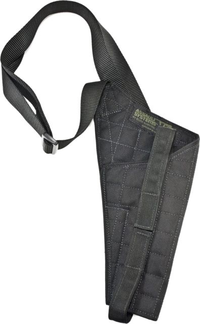 Elite Survival Systems 6in Revolvers Military Shoulder Holster Right Hand Black - Elite Survival Systems
