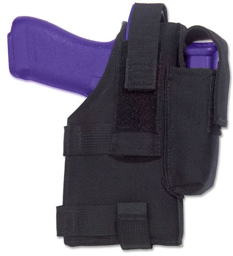 USED Elite Survival System Tactical Belt Holster Right Hand Black  EDEMO1 Condition Fair Other - Elite Survival Systems