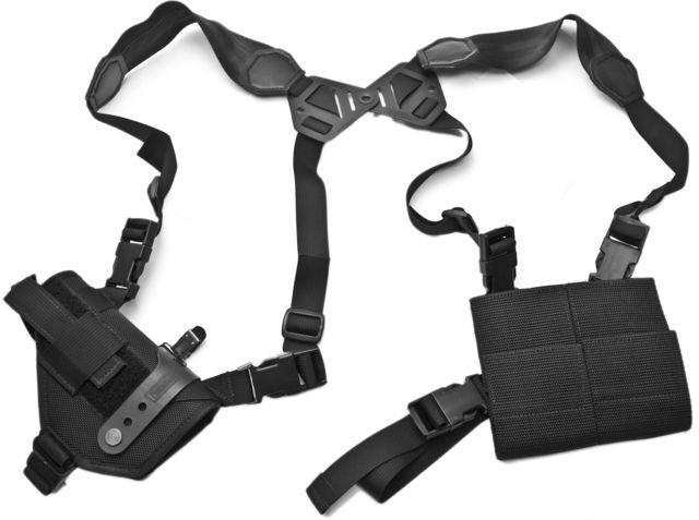Elite Survival Systems M/ASH Shoulder Holster System Size 9 For Glock 26 & Similar Black - Elite Survival Systems