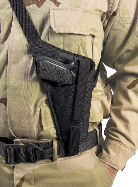 Elite Survival Systems Military Shoulder Holster Right Hand Black - Elite Survival Systems