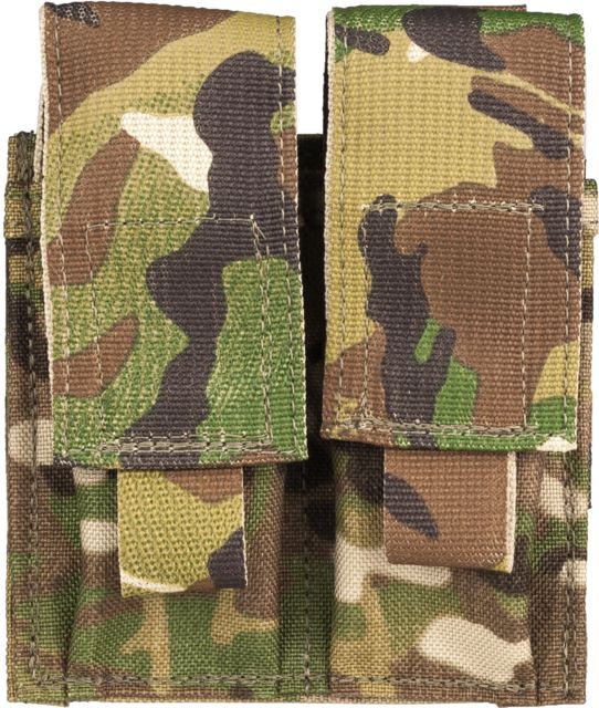 Elite Survival Systems MOLLE Double Pistol Magazine Pouch MultiCam - Elite Survival Systems