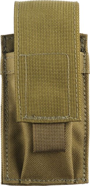 Elite Survival Systems MOLLE Single Pistol Magazine Pouch Coyote Tan - Elite Survival Systems
