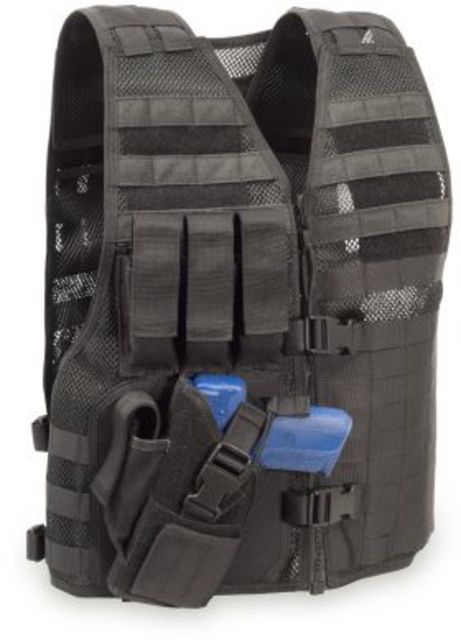 Elite Survival Systems MVP Director Tactical Holster Vest Right Hand Holster Black