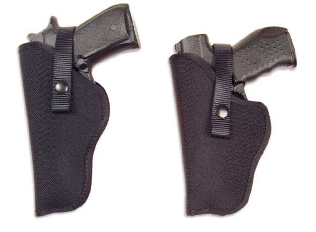 Elite Survival Systems Open Belt Holster Left Hand 5.5-6.5in S&W KLN Black - Elite Survival Systems