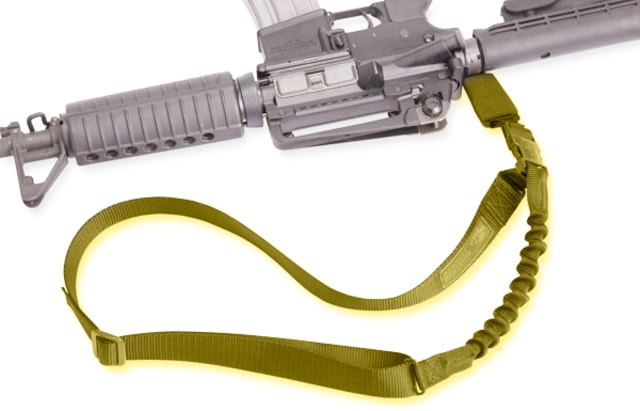 Elite Survival Systems Single Point Sling w/Bungee Section Coyote Tan - Elite Survival Systems