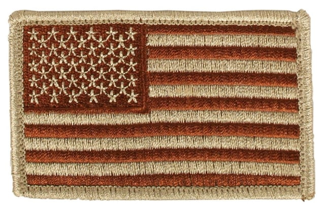 Elite Survival Systems US Flag Patches Standard Orientation 3.5in x 2in Coyote/FDE - Elite Survival Systems