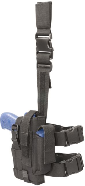 Elite Survival Systems Tactical Thigh Holster Left Hand Black - Elite Survival Systems
