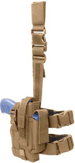 Elite Survival Systems Tactical Thigh Holster Right Hand Tan - Elite Survival Systems