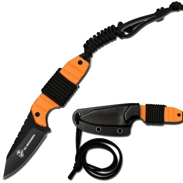Elite Tactical Marine Fixed Blade Orange M - Elite Tactical