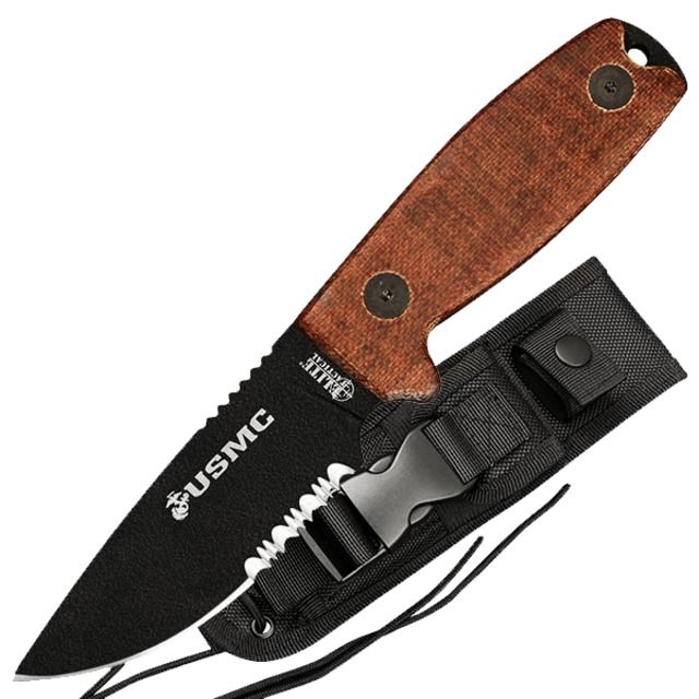 Elite Tactical Marine Fixed Blade Tan M - Elite Tactical