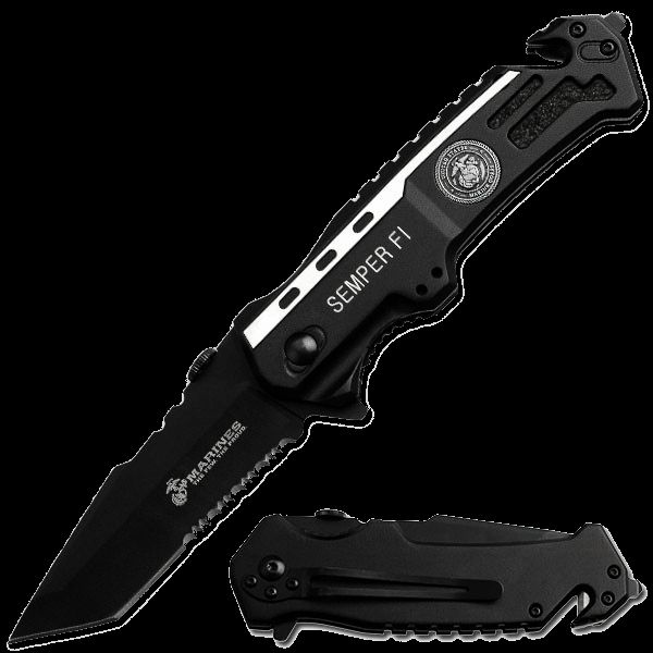 Elite Tactical Marine Spring Assisted black M