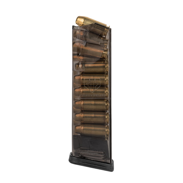 te Tactical Systems Carbon Smoke Handgun Magazine For Glock 22 .40 S&W 16/rd 3A491B1E EH Ammo