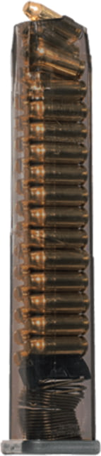 te Tactical Systems Carbon Smoke Series Glock 20/29/40 Pistol Magazine 10mm 30 Round Carbon Smoke 1 Pack Polymer 30RD Ammo