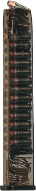 D Elite Tactical Systems Carbon Smoke Series Glock 41 Pistol Magazine .45 ACP 30 Round Carbon Smoke 1 Pack Polymer 30RD Ammo