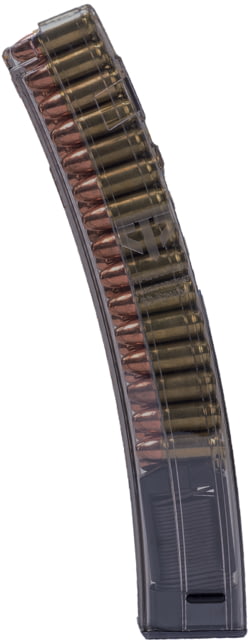 USED Elite Tactical Systems Carbon Smoke Series H&K MP5 Rifle Magazine 9mm Luger 30 Round Carbon Smoke 1 Pack Polymer SMK-HKMP5-30-30RD - Elite Tactical Systems
