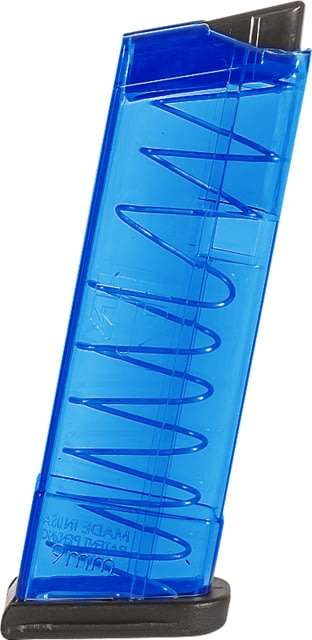 te Tactical Systems Pistol Magazine Glock 43 9mm 9-Round Blue 9RD Ammo