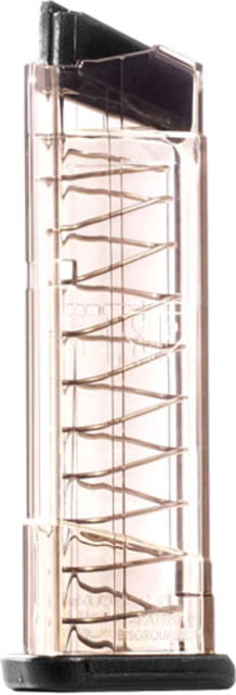 te Tactical Systems Pistol Magazine Smith & Wesson M&P 9 Shield 9mm 9-Round Extended Clear 9RD Ammo