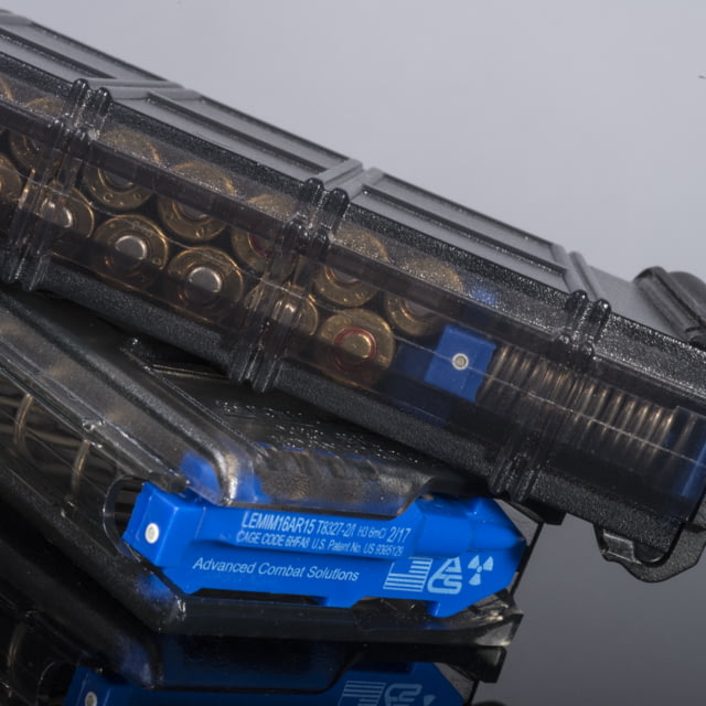Elite Tactical Systems Gen 2 AR-15 5.56x45mm 30 Rounds Rifle Magazine w/Coupler & Tritium Follower Smoke w/ Coupler and Tritium Follower 30 - Elite Tactical Systems