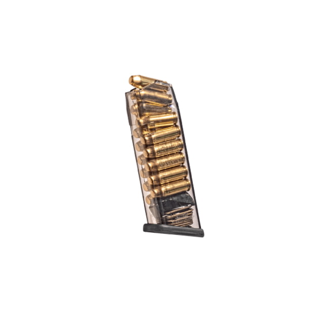 te Tactical Systems Glock 20/29/40 Pistol Magazine 10mm Auto 15 Round Clear 1 Pack Polymer Ammo