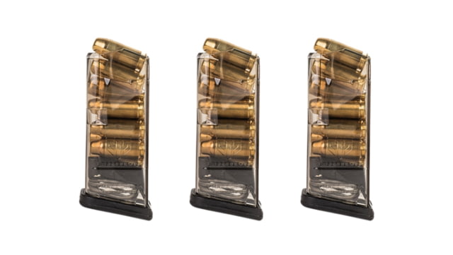 Elite Tactical Systems Glock 27 9-Round .40 Caliber Magazine Smoke 3 Pack - Elite Tactical Systems