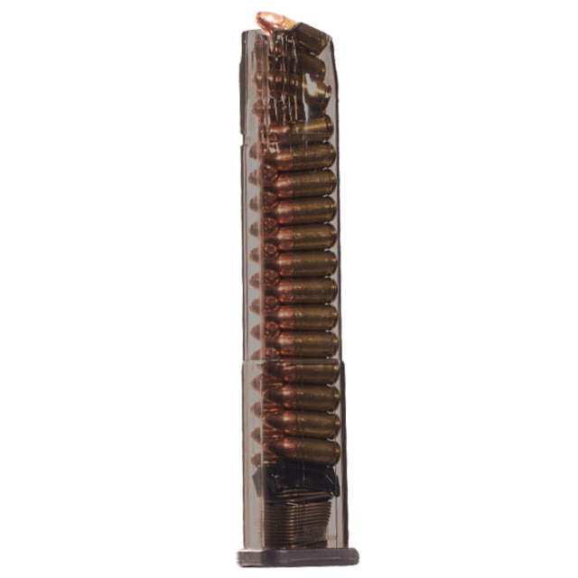te Tactical Systems S&W M&P Extended Pistol Magazine 9mm Luger 30 Round Smoke 1 Pack Polymer Ammo