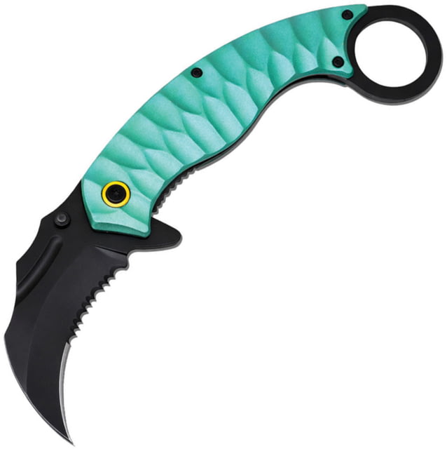 ElitEdge A/O Karambit Linerlock Teal EE - Elitedge